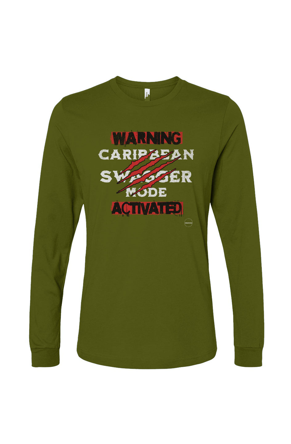 Caribbean Swagger Mode Unisex Jersey Long Sleeve Tee
