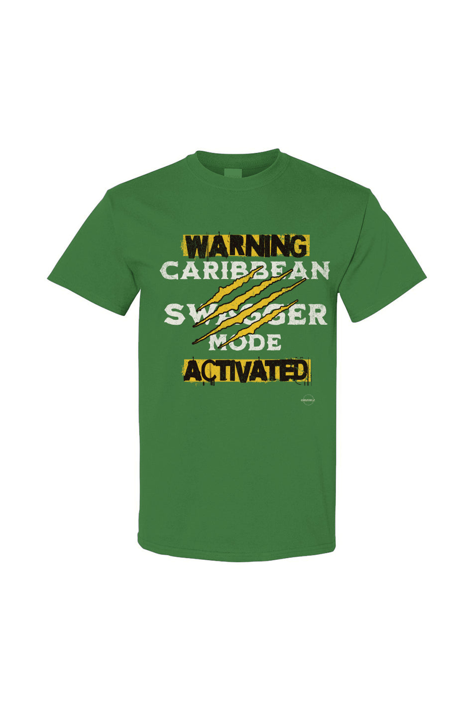 Warning Caribbean Swagger Cotton T Shirt