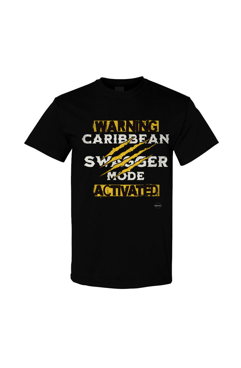 Warning Caribbean Swagger Cotton T Shirt