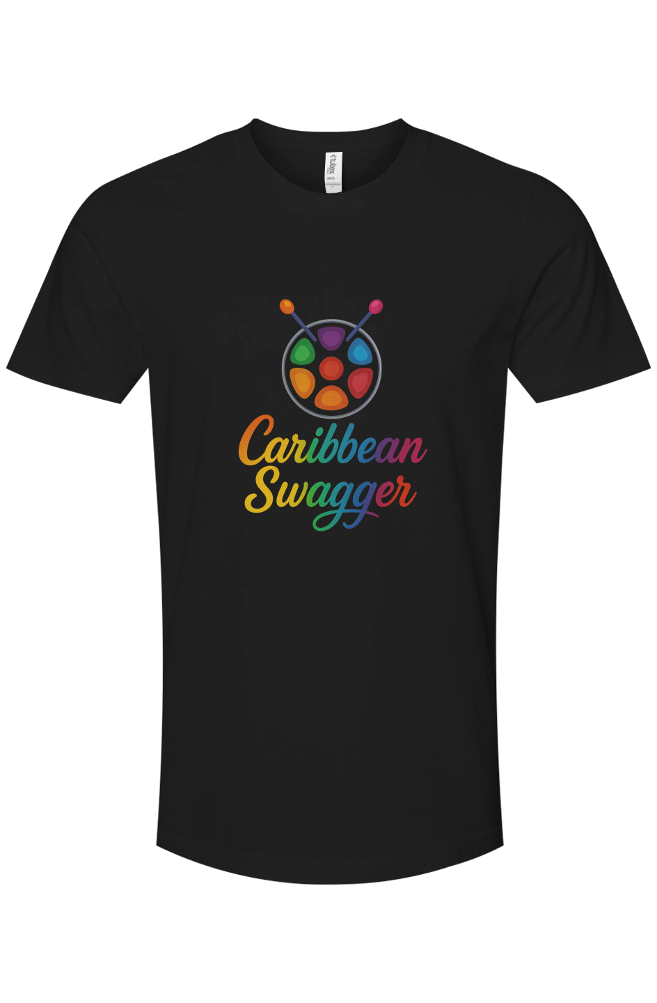 Steel Pan Caribbean Swagger Cotton T-Shirt