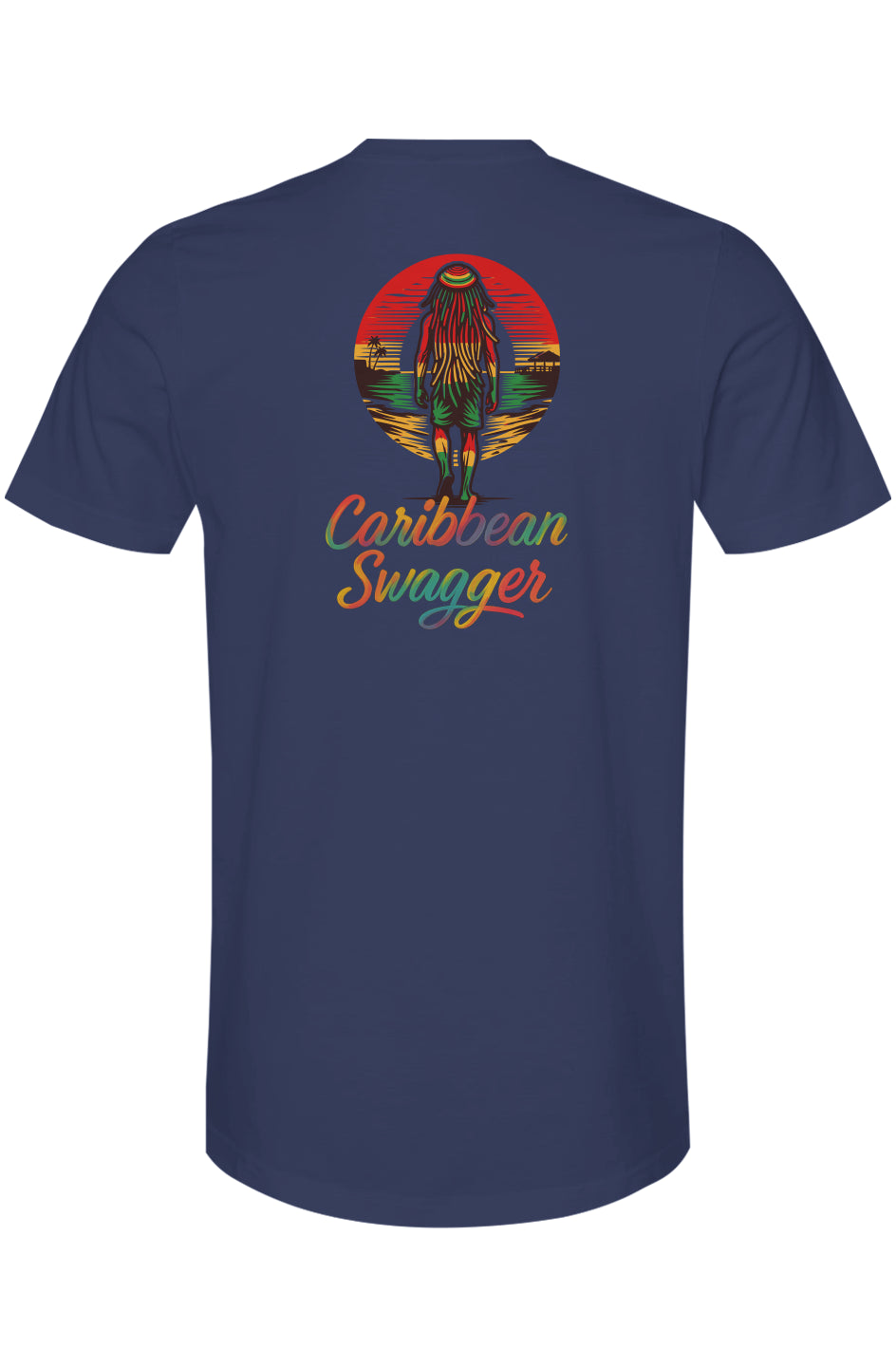 Rasta Caribbean Swagger Cotton T-Shirt