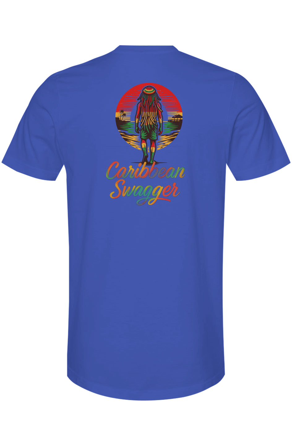 Rasta Caribbean Swagger Cotton T-Shirt