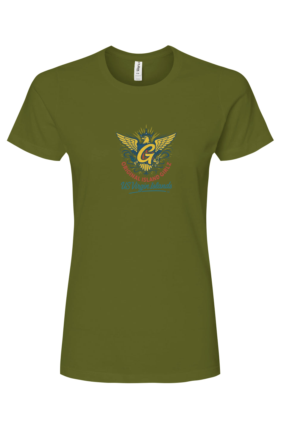 Original Island Girlz USVI Premium Cotton T-Shirt