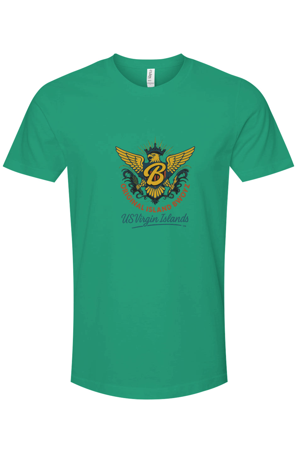 Original Island Bwoyz USVI Premium Cotton T-Shirt