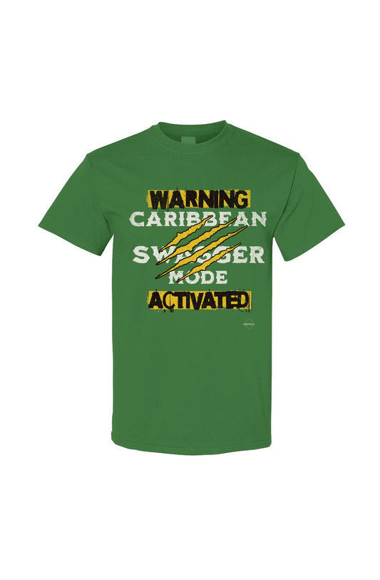 Warning Caribbean Swagger Cotton T Shirt