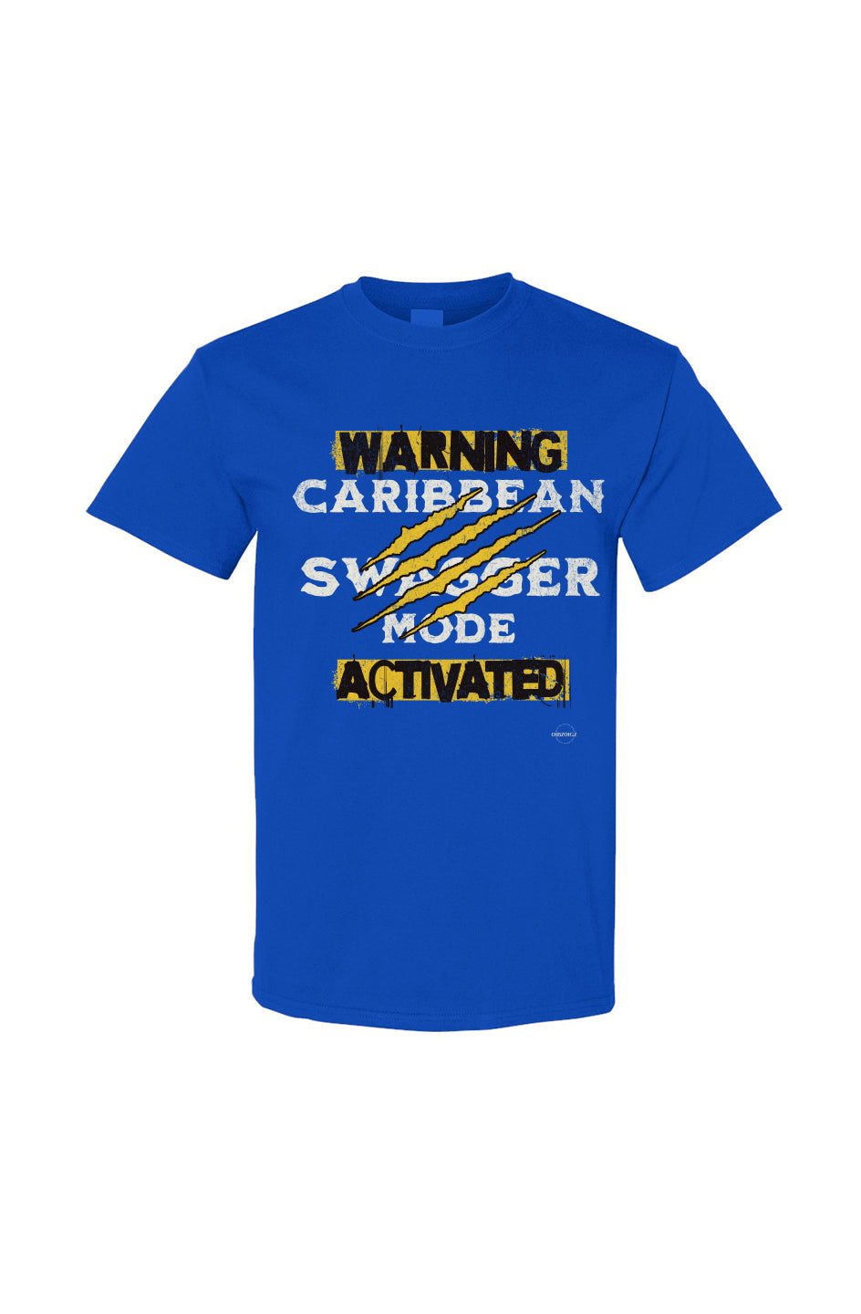Warning Caribbean Swagger Cotton T Shirt