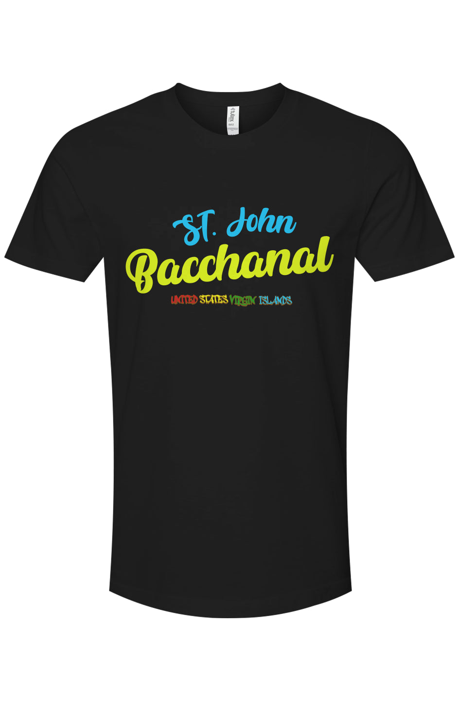 St.John  USVI Bacchanal Premium Cotton T-Shirt