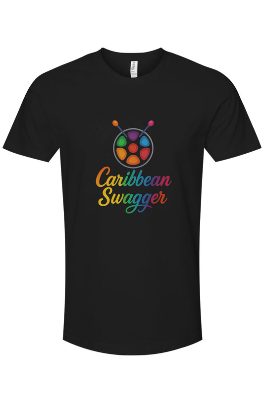 Steel Pan Caribbean Swagger  Cotton T-Shirt